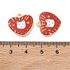 Printed Alloy Pendants PALLOY-P319-07C-02-3