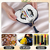 Cloth Jewelry Storage Zipper Bags with Tassel for Earrings Rings Bracelets Necklaces AJEW-WH0596-664B-3