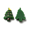 Christmas Opaque Resin Cabochons RESI-K019-37-2