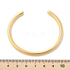 Ion Plating(IP) 304 Stainless Steel Simple Thin Cuff Bangles BJEW-P296-02G-3