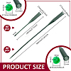 100Pcs 2 Styles Plastic Extendable Stem Water Tubes with Caps AJEW-FG0005-26-2