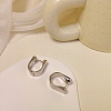 Alloy Hoop Earrings WG64463-43-1