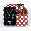 Rectangle Polka Dot Printed Cardboard Jewelry Boxes CBOX-E002-3-2