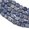 Natural Blue Aventurine Beads Strands GG-CBA787B-A17-3