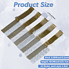 10 Rolls PET Lace Flower Nail Foils Floral Transfer Paper STIC-WH20010-16A-2