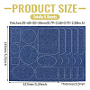 5 Sheets Denim Self-adhesive Patches PATC-TA0001-61D-4