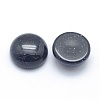 Synthetic Blue Goldstone Cabochons G-P393-R22-12MM-2