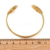 304 Stainless Steel Cuff Bangles for Women BJEW-C123-01B-G-5