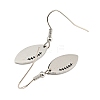 Non-Tarnish 304 Stainless Steel Dangle Earrings EJEW-B032-01P-2