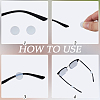 48Pcs Silicone Eyeglasses Ear Grip FIND-CN0002-47B-6