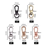 Alloy Swivel Clasps PALLOY-SZ0001-08-5