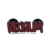 Word Redrum Zinc Alloy Enamel Pin Brooch JEWB-C028-03I-EB-1