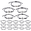 20Pcs 5 Styles Sport Theme Alloy Link Bracelets BJEW-GA0001-20-1