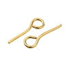 Brass Eye Pins KK-H502-02A-G-2