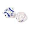 Natural Keshi Pearl Enamel Beads PEAR-G014-04A-2