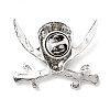 Halloween Alloy Lapel Pin Backs for Backpack Clothes JEWB-C051-01B-AS-3