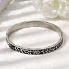 304 Stainless Steel Enamel Hinged Bangles BJEW-D408-19P-4