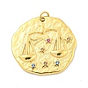 Real 18K Gold Plated PVD Vacuum Plating 304 Stainless Steel Pendants STAS-L278-003G-07-1