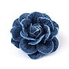 Denim Cloth Flowers DIY-WH0409-38B-1