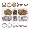 SUNNYCLUE Tibetan Style Alloy Chandelier Component Links TIBE-SC0001-24-1