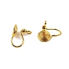 Brass Clip-on Earring Findings LS-WG21877-14-1