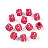 Plating Acrylic Beads OACR-N140-01A-J-1