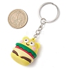 PVC Plastic Food Keychain KEYC-JKC01038-3