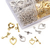 Tibetan Style Alloy Toggle Clasps PALLOY-TA0001-89-RS-4