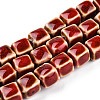 Handmade Porcelain Bead Strands PORC-N007-28-5