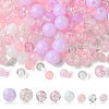 DIY Round Acrylic Beads Bracelets Making Kits DIY-FS0007-02B-1