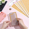 4 Sheets 4 Styles Acrylic Self Adhesive Stickers DIY-GF0014-71B-3