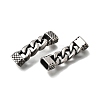 304 Stainless Steel Twisted Chain Shape Links STAS-D382-12AS-2