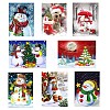 DIY Christmas Theme Diamond Painting Kits DIY-U002-02J-1