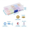 7790Pcs Flat Round Handmade Polymer Clay Beads CLAY-BT0001-01-3
