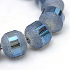 Electroplate Glass Bead Strands X-EGLA-S131-6mm-A04-4