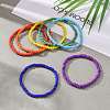 Stretch Iridescence Bracelets BJEW-JB06292-5