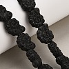 Natural Lava Rock Beads Strands G-G347-01D-1