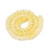 Imitation Jade Crackle Glass Beads Strands GLAA-N068-01A-A06-3