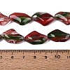 Handmade Lampwork Beads Strands LA-N046-02G-4
