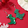 Cute Christmas Dinosaur Acrylic Dangle Earrings WY1502-2-3