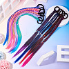 10Pcs 10 Colors High Temperature Silk Hair Wigs PHAR-TA0001-12-6