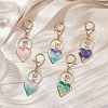 304 Stainless Steel Enamel Pendant Decorations KEYC-JKC01142-1