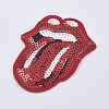 Computerized Embroidery Cloth Iron on/Sew on Patches DIY-WH0055-03-1