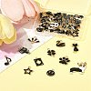 40Pcs 20 Styles Alloy Enamel Charms ENAM-FS0003-38B-10