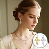 10Pcs 2 Colors 201 Stainless Steel Pendants STAS-YW0011-06-6