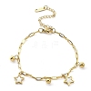 304 Stainless Steel Bracelets BJEW-R003-03G-01-2