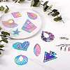 Cheriswelry DIY Dangle Earing Making Kits DIY-CW0001-06-21