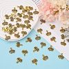 Tibetan Style Alloy Charms X-TIBEP-S029-AG-LF-5