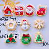 Christmas Opaque Resin Cabochons CRES-I049-01-1