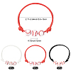 15Pcs 3 Colors Sport Theme Acrylic Beaded Bracelets for Men Women BJEW-SP0001-23-2